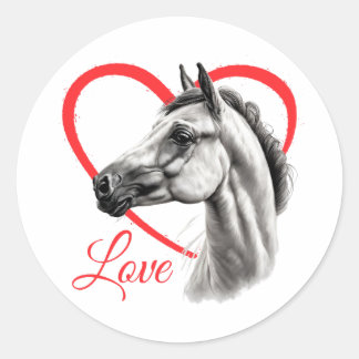 Horse Love Stickers