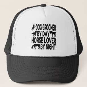 Horse Lover Dog Groomer Trucker Hat