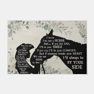 Horse Lover Doormat, Funny Horse Gifts Doormat