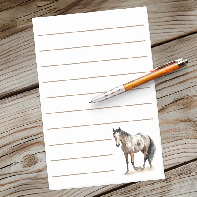 Horse Lover Equestrian & Horseback Riding Cowgirl Post-it Notes (Creator Uploaded)