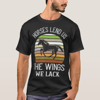 HORSE LOVER funny rodeo  T-Shirt