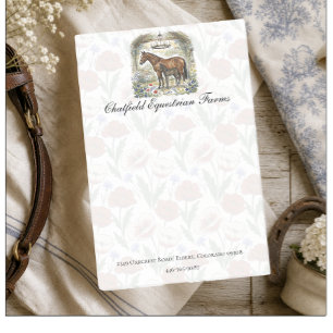 Horse Lover Gift Stationery Post-it Notes
