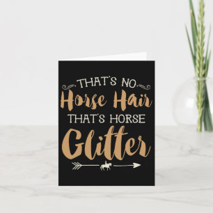 Horse Lover Gift Women Equestrian Girl Horseback R Card