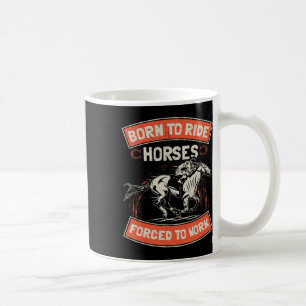 Horse Lover Gift Women Equestrian Girl Horseback R Coffee Mug