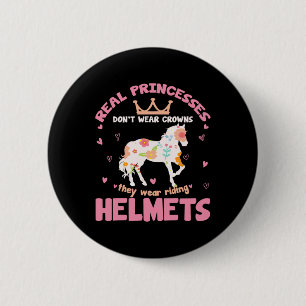 Horse Lover Horse Girl 6 Cm Round Badge