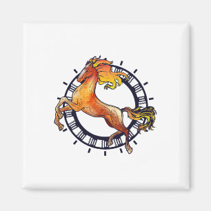 Horse Lover Horseback Riding Adorable Gift Magnet