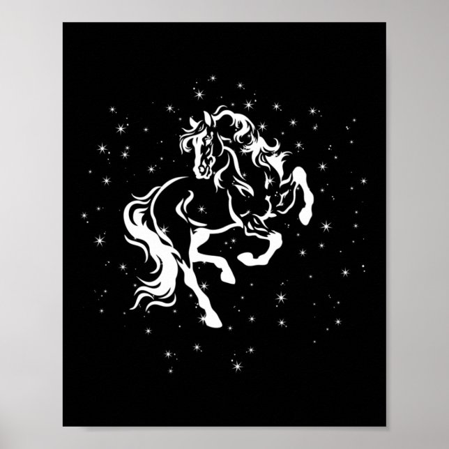 Horse Lover Horseback Riding Girls Teen Kids Women Poster (Front)
