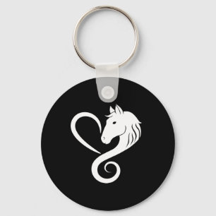 Horse Lover Horseback Riding Western Cowgirl Ranch Key Ring