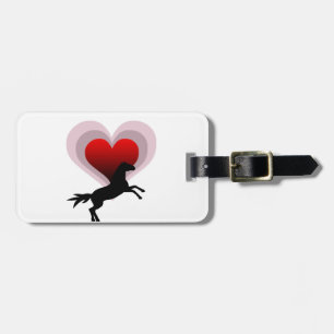 Horse Lover Luggage Tag