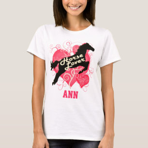 Horse Lover Personalised Ann T-Shirt
