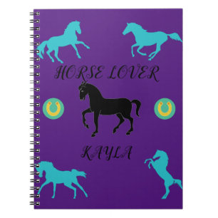 Horse Lover Spiral Notebook. Notebook
