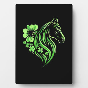 Horse Lover St Patrick's Day T-Shirt Plaque