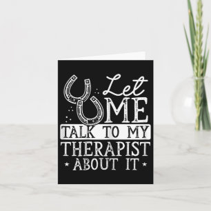 Horse Lover Supplies Horse Riding Horseck Rider Ho Card