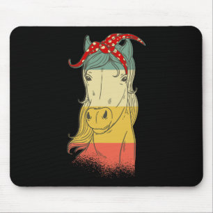 Horse Lover Vintage Horse Ndana Horseck Riding Mouse Pad