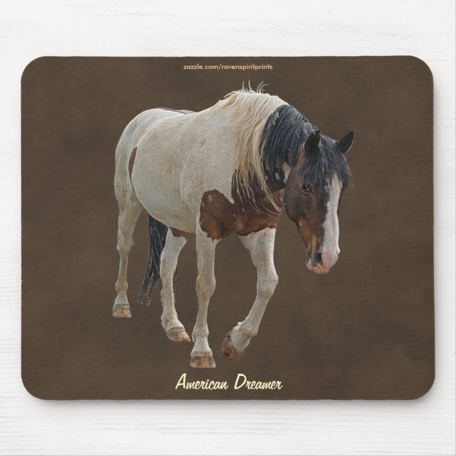 Horse-lover's Equine Animal-lover's Gift Mouse Pad (Front)