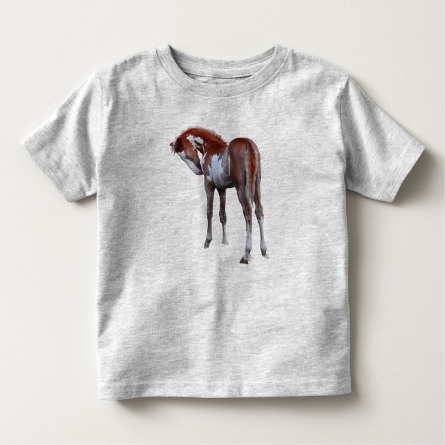 Horse-lover's Equine Animal-lover's Gift Toddler T-Shirt (Front)