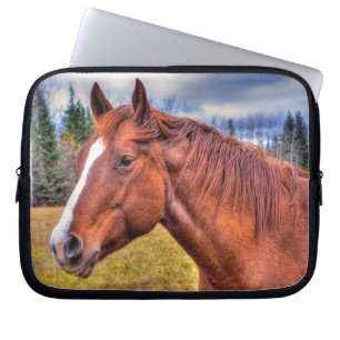 Horse-lovers Equine Ranch Horse Photo Laptop Sleeve