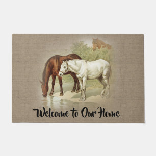 Horse Lovers Welcome - Country Farm and Pets Doormat