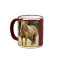 Horse ( mare) in the field mug