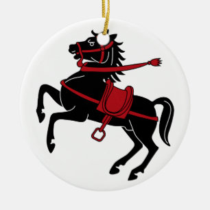 Horse Mediaeval Times Destiny Gifts Ceramic Tree Decoration