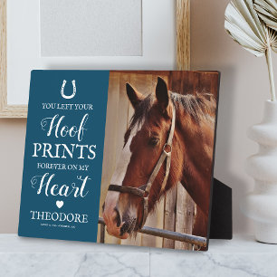 Horse Memorial - Equestrian Gift Plaque