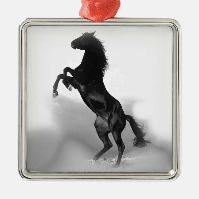 Horse Metal Ornament (Front)