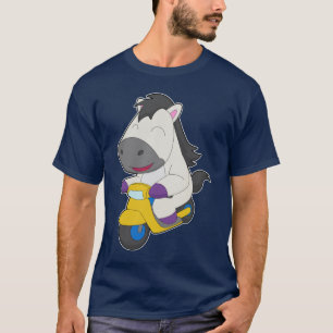 Horse Motorcycle T-Shirt