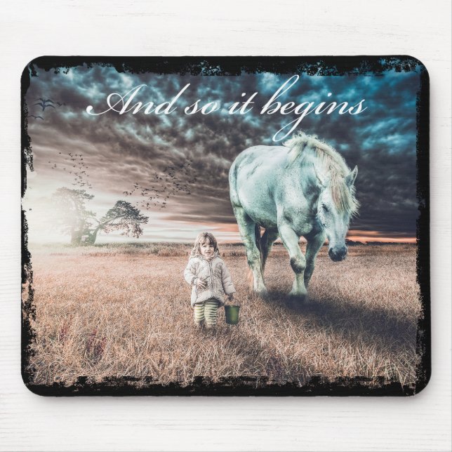 Horse Mouse Pad (Front)