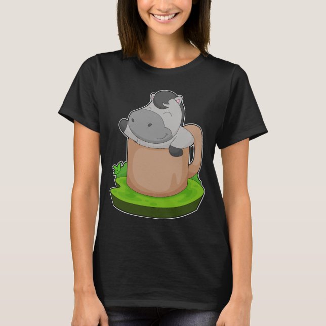 Horse Mug T-Shirt (Front)