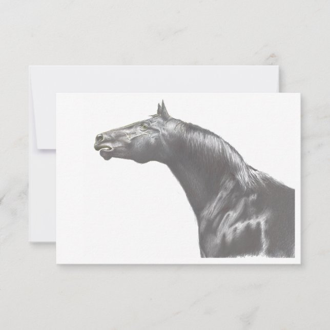 Horse Note Card (Front)