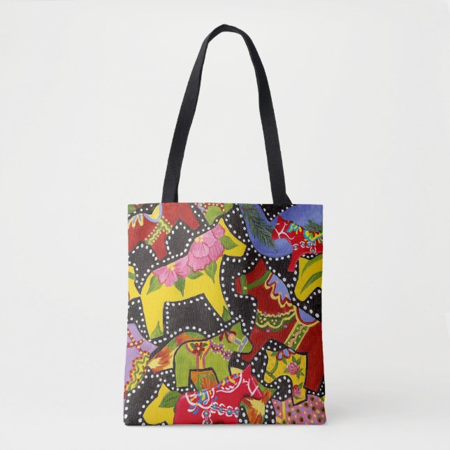 Horse of a Different Colour Tote Bag (Front)