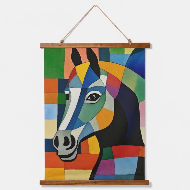 Horse of Colours Hanging Tapestry (Front)