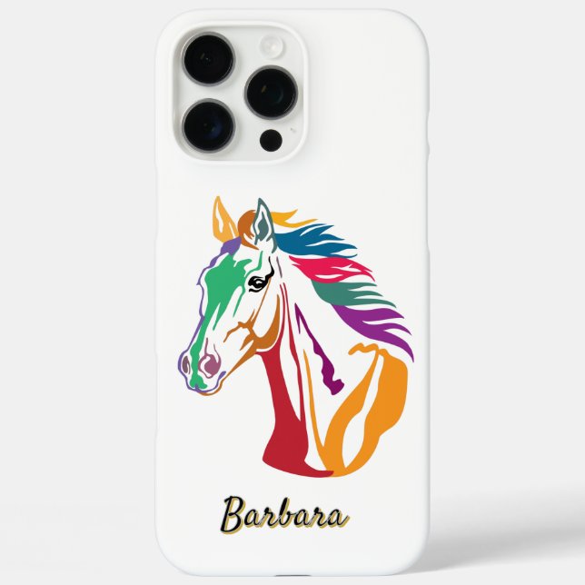 Horse Of Many Colours Case-Mate iPhone Case (Back)
