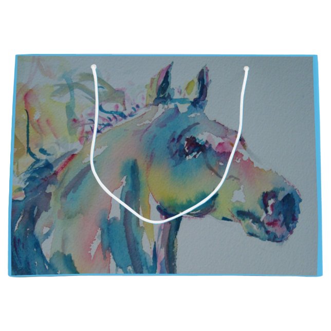 Horse of Many Colours Large Gift Bag (Front)