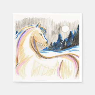 Horse of Mirage Napkin