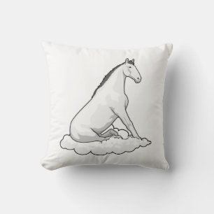 Horse on Cloud Cushion