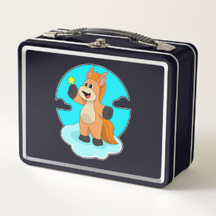 Horse on Clouds Metal Lunch Box
