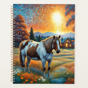 Horse on Farm Wildflower Meadow Planner