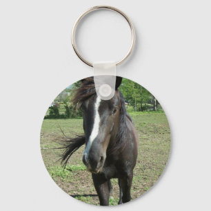 Horse Paint Key Ring