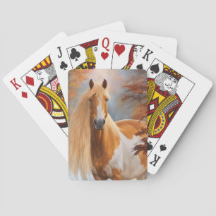 Horse Paint Pinto Playing Cards