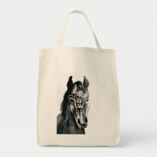 Horse Painting Your Custom Grocery Tote