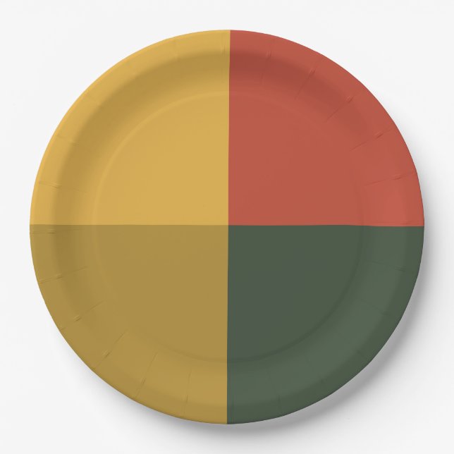 Horse Paper Plate (Front)