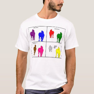 Horse Party for other colours T-Shirt