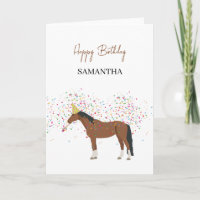 Horse Partying Farm Animals Birthday