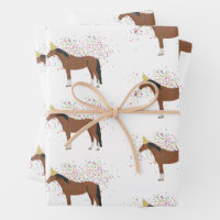 Horse Partying Farm Animals Having a Party