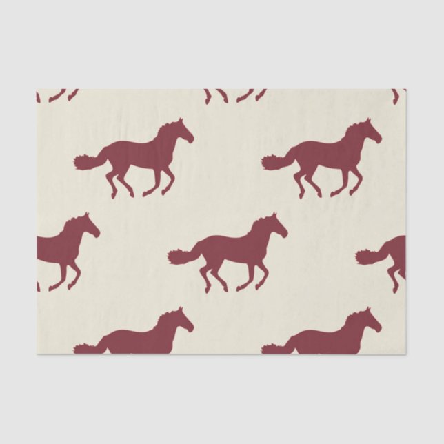 Horse Pattern Tissue Paper (Front)