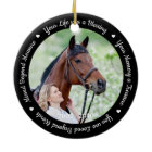 Horse Personalised Memorial Pet Loss Modern Photo