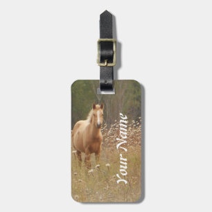 Horse Photography Luggage Tag