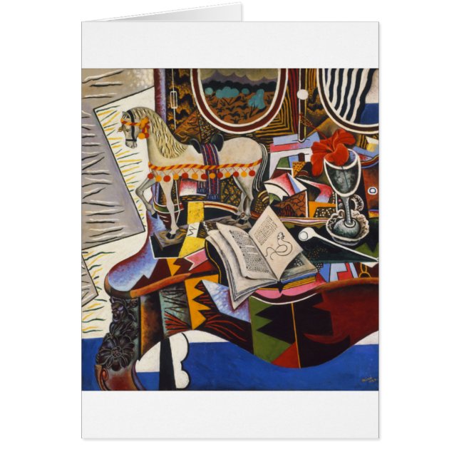 Horse Pipe Red Flower by Joan Miro (Front)