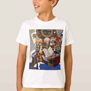 Horse Pipe Red Flower by Joan Miro T-Shirt